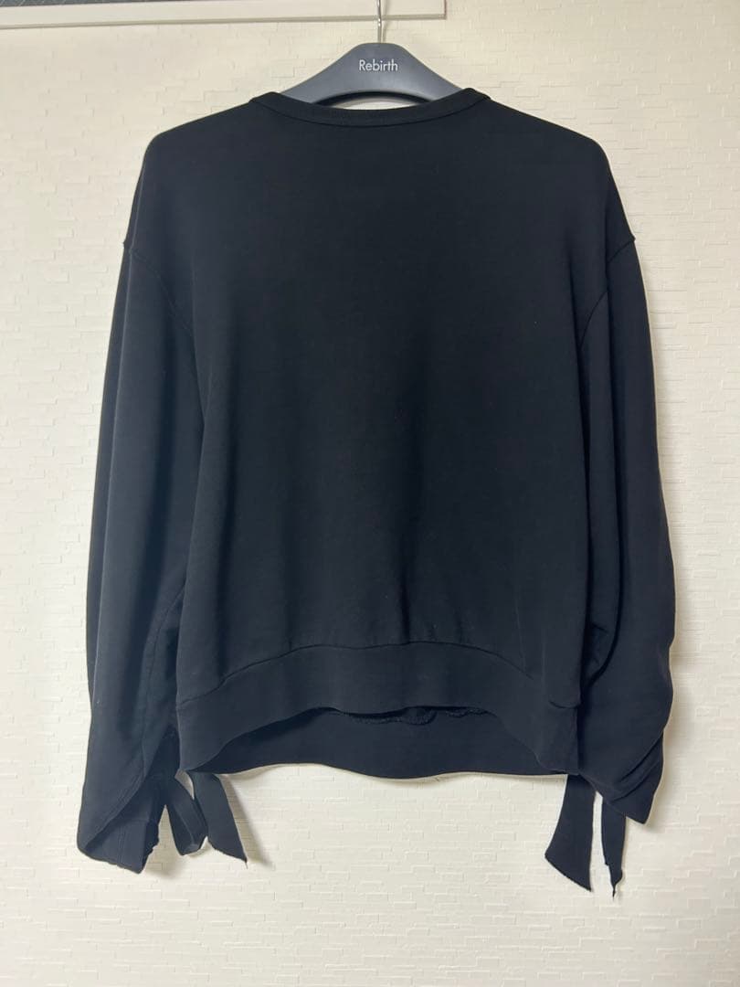 DRIES VAN NOTEN 20SS ブラック トレーナー リボン