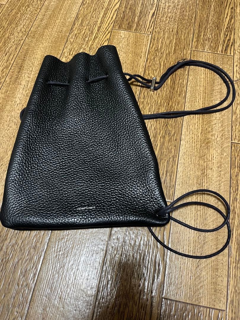 Hender scheme zacc　巾着ショルダーバック