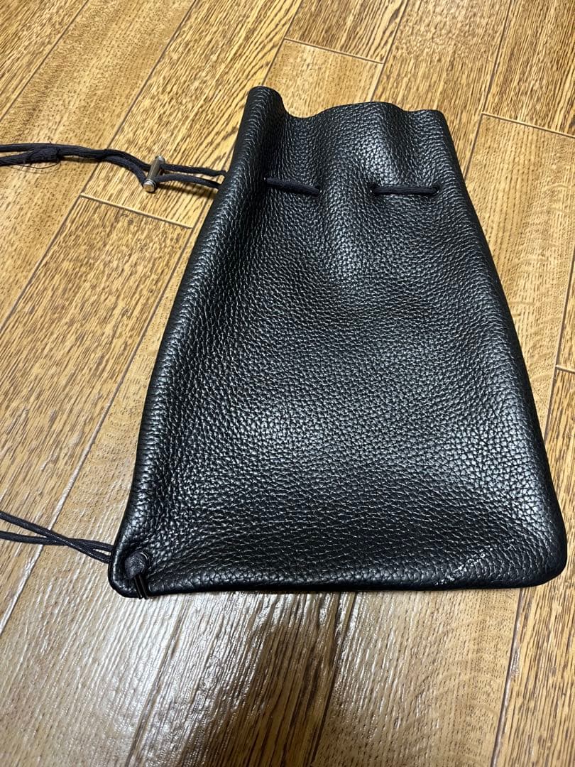 Hender scheme zacc　巾着ショルダーバック