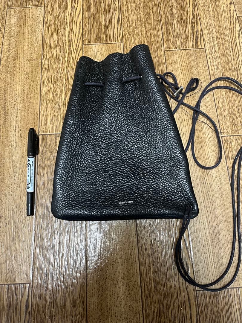 Hender scheme zacc　巾着ショルダーバック