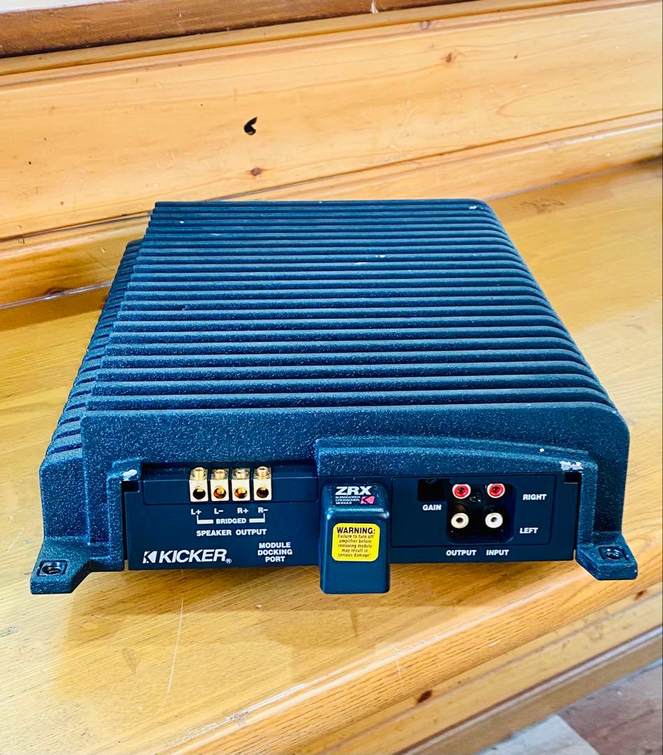 【SALE】KICKER ZRX パワーアンプ