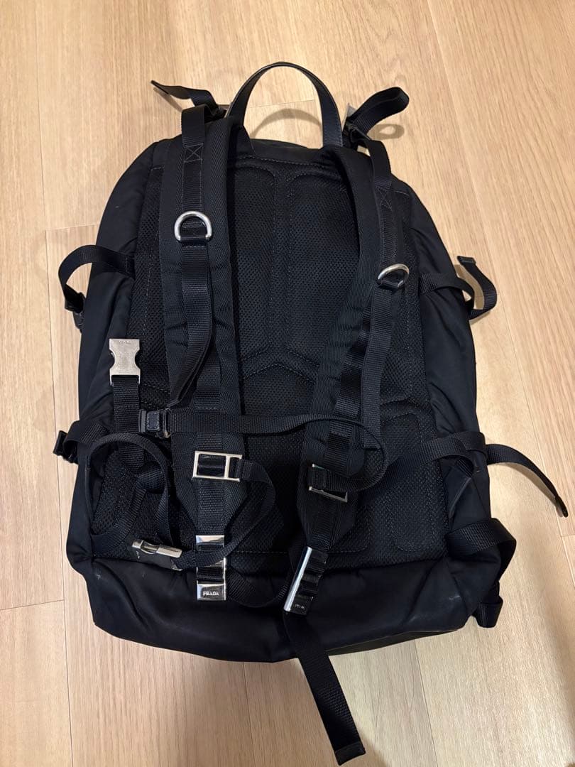 ggggPRADA ナイロンバックパック 2VZ022 黒