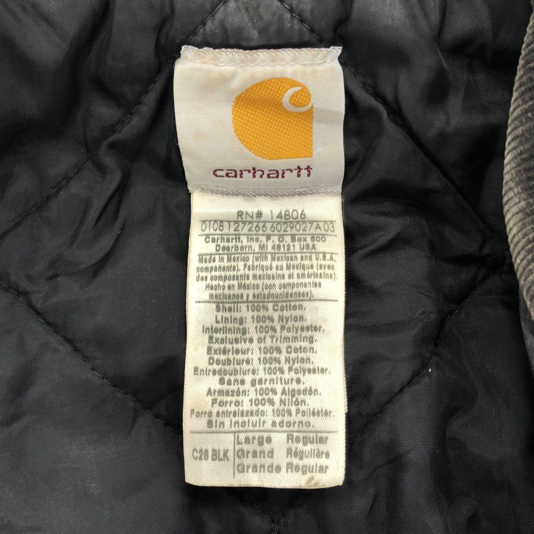 カーハート トラディッショナルコートダックジャケット 鬼フェード