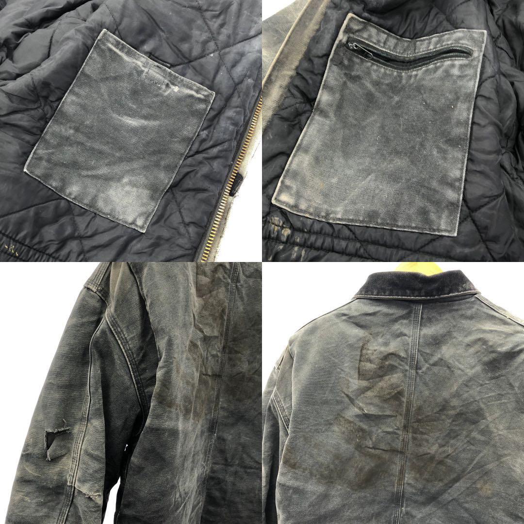 カーハート トラディッショナルコートダックジャケット 鬼フェード