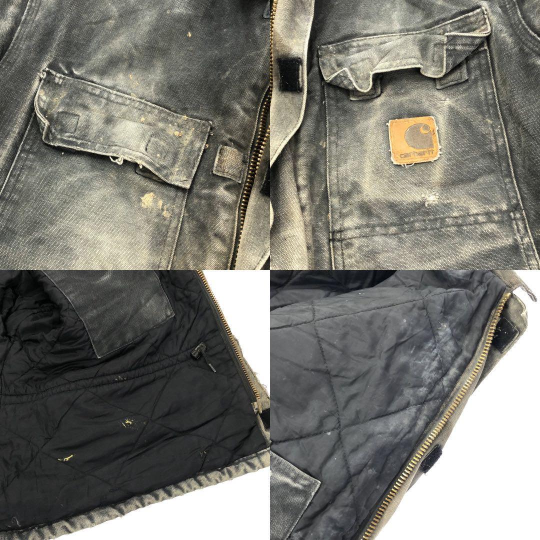 カーハート トラディッショナルコートダックジャケット 鬼フェード