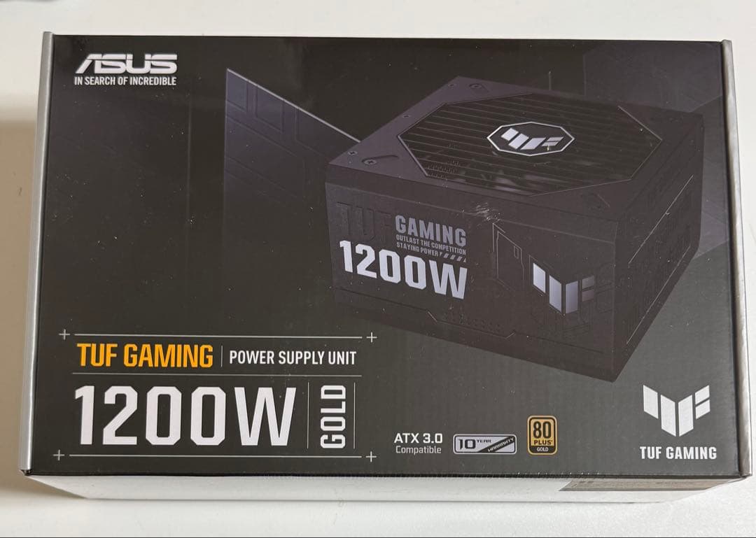 【新品未使用】ASUS TUF GAMING 1200W 電源ユニット