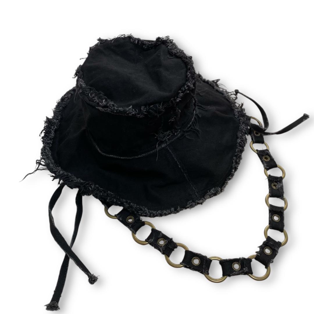 L.G.B ルグランブルー クラッシュハット　ベルト付き　バケット ハット