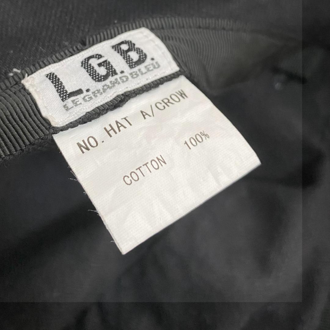 L.G.B ルグランブルー クラッシュハット　ベルト付き　バケット ハット