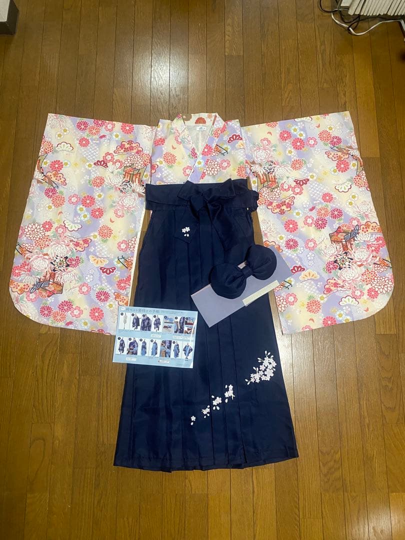 キャサリンコテージ　袴　小学生　卒業式　160㎝