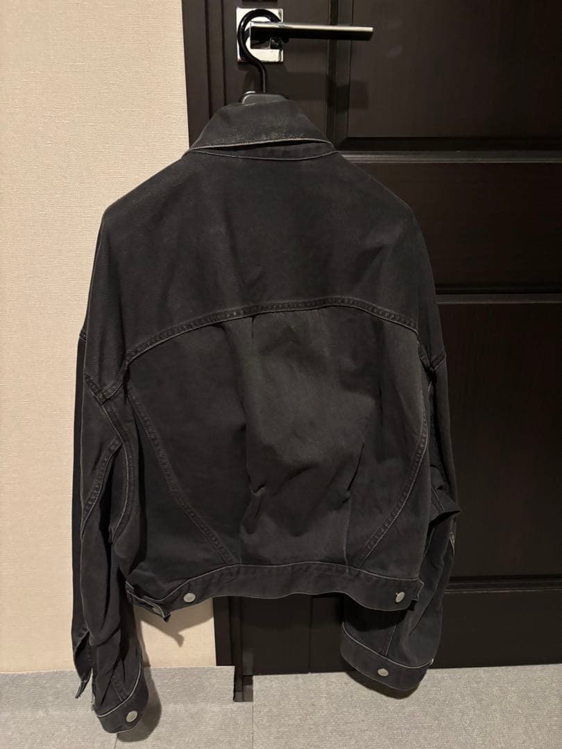 Acne Studios ブラック デニムジャケット EUR 36