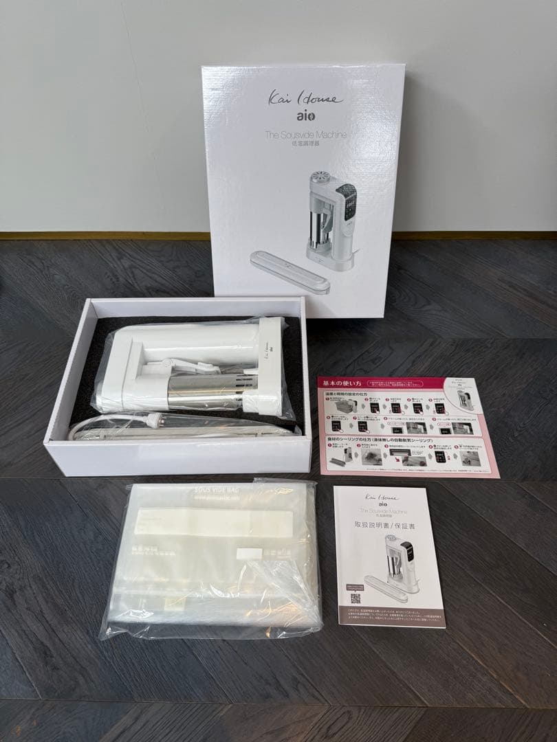 【未使用、撮影のため開封】貝印 低温調理器 DK5129