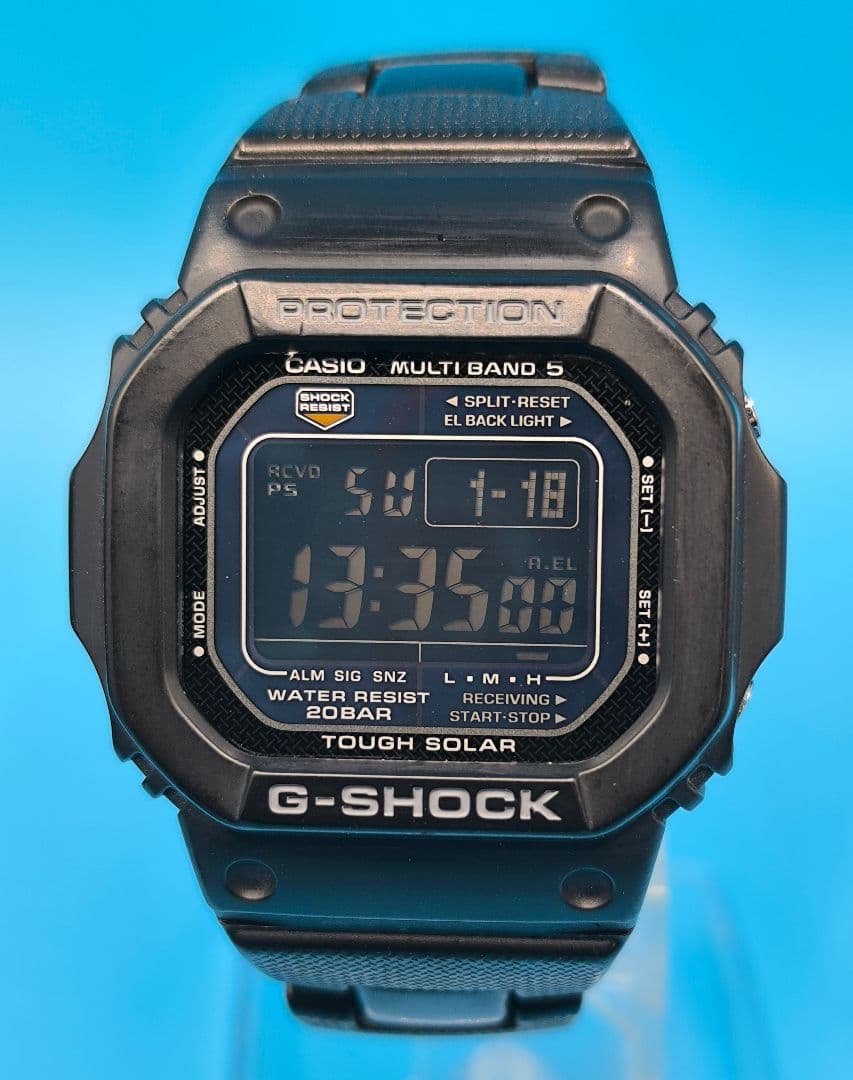 美品G-SHOCK GW-M5610BC ブラック コンポジットバンド