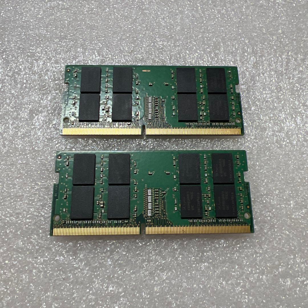 SK hynix 製 16GB 2枚 PC4-2400T ノート用メモリ