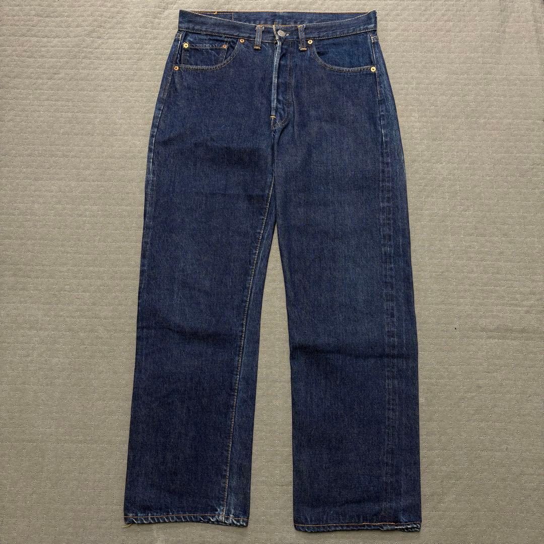 60s 真紺 リーバイス 501 BIG E ビッグE 濃紺 ミント 赤耳