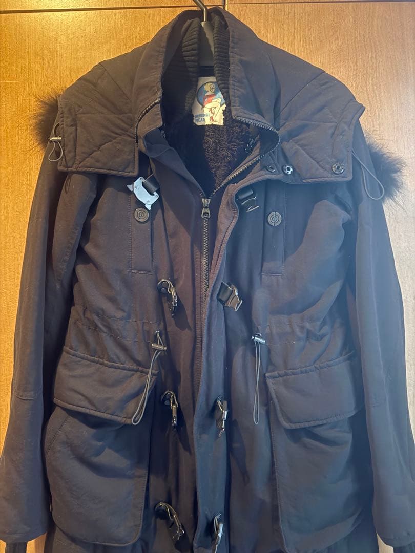 SLY　ブラック モッズコート サイズ2 美品