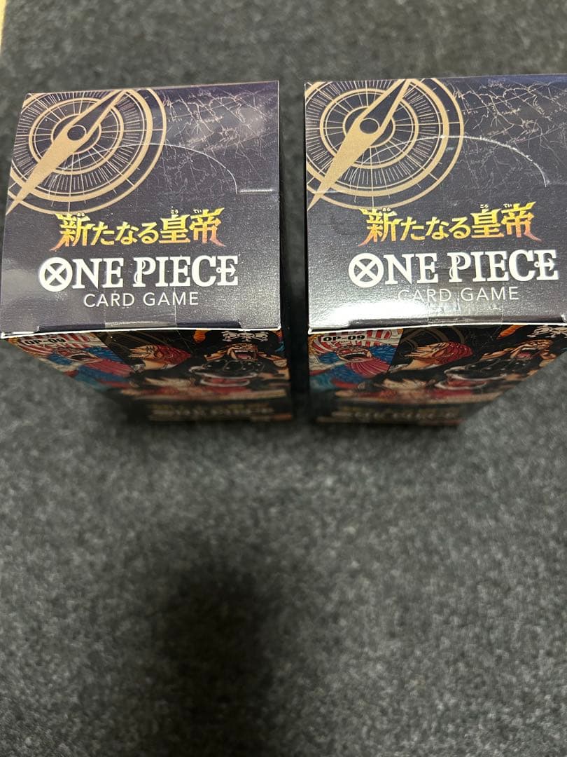 ワンピースカード　新たなる皇帝　box テープ付き