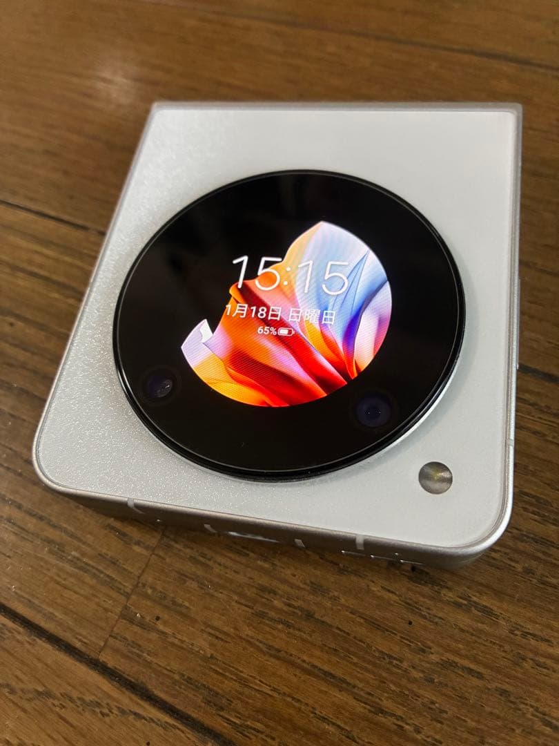 libero flipホワイト A304ZT 画面傷有り