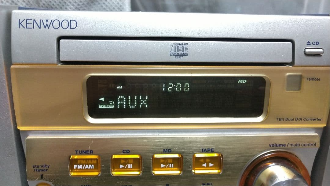 高音質！KENWOOD RXD-SG3MD-LS-SG5リモコン、取説他付き