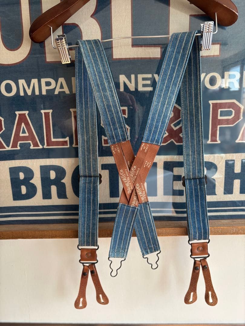 Pohan Cheng ダブルアールエル ウォバッシュサスペンダー