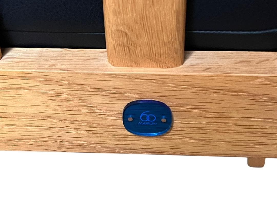 ◇マルニ60 maruni60 オーク フレームチェア 肘掛け有　2掛けソファ