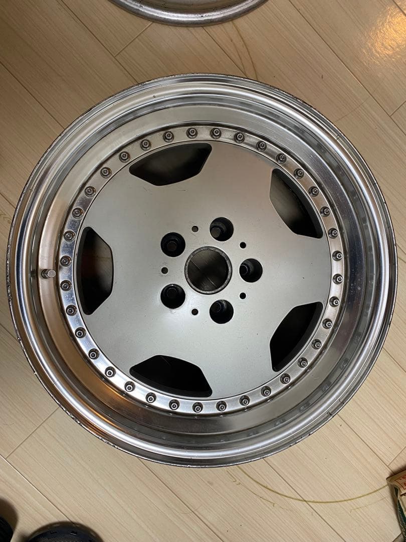 ザウバーディッシュ 17インチ 希少ステップリム 13クラウンサイズ