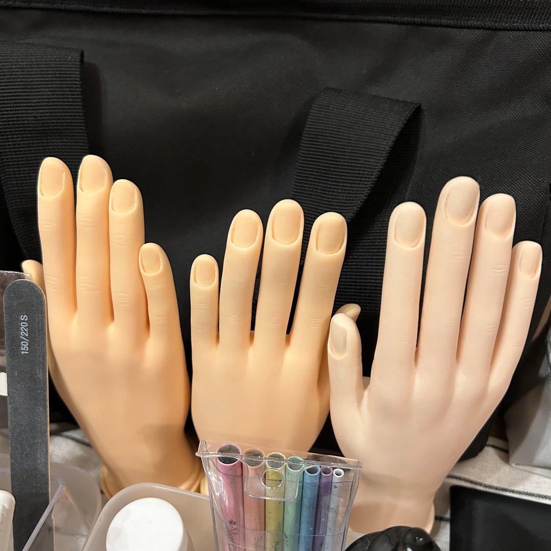 ネイリスト検定道具 バッグ付き まとめ売り