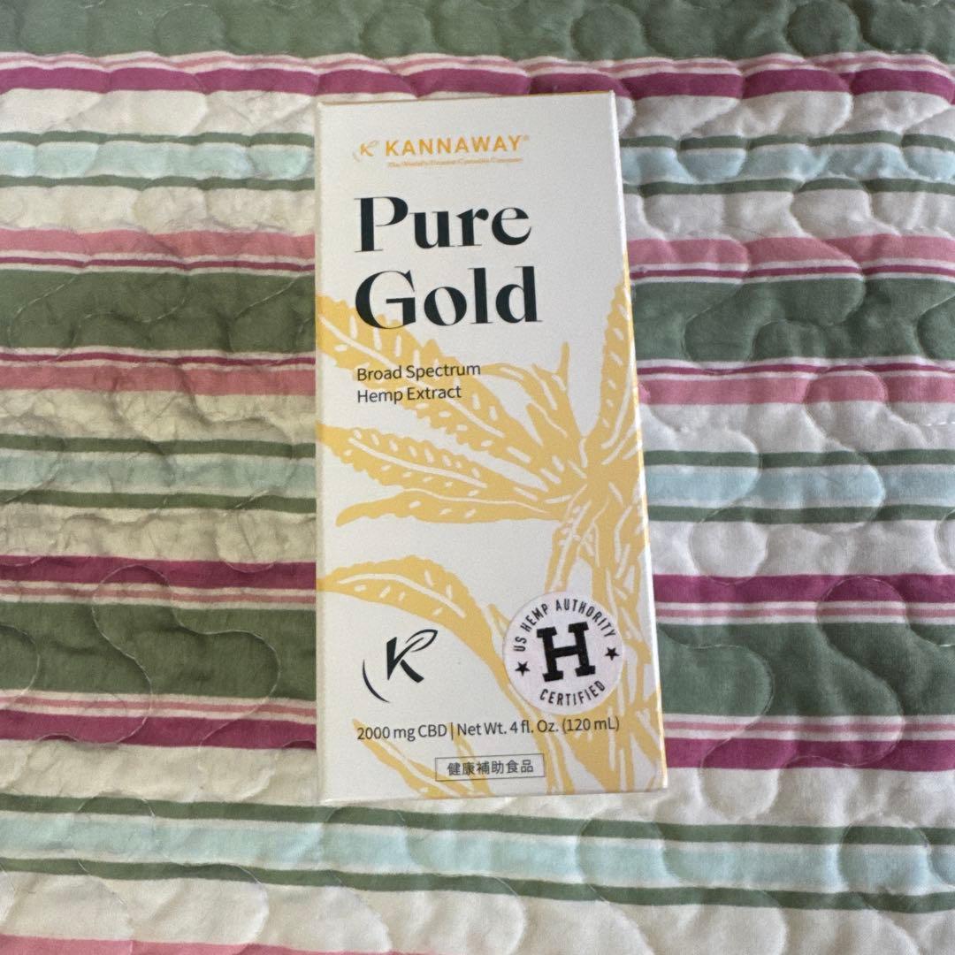 てる　KANNAWAY Pure Gold 120ml