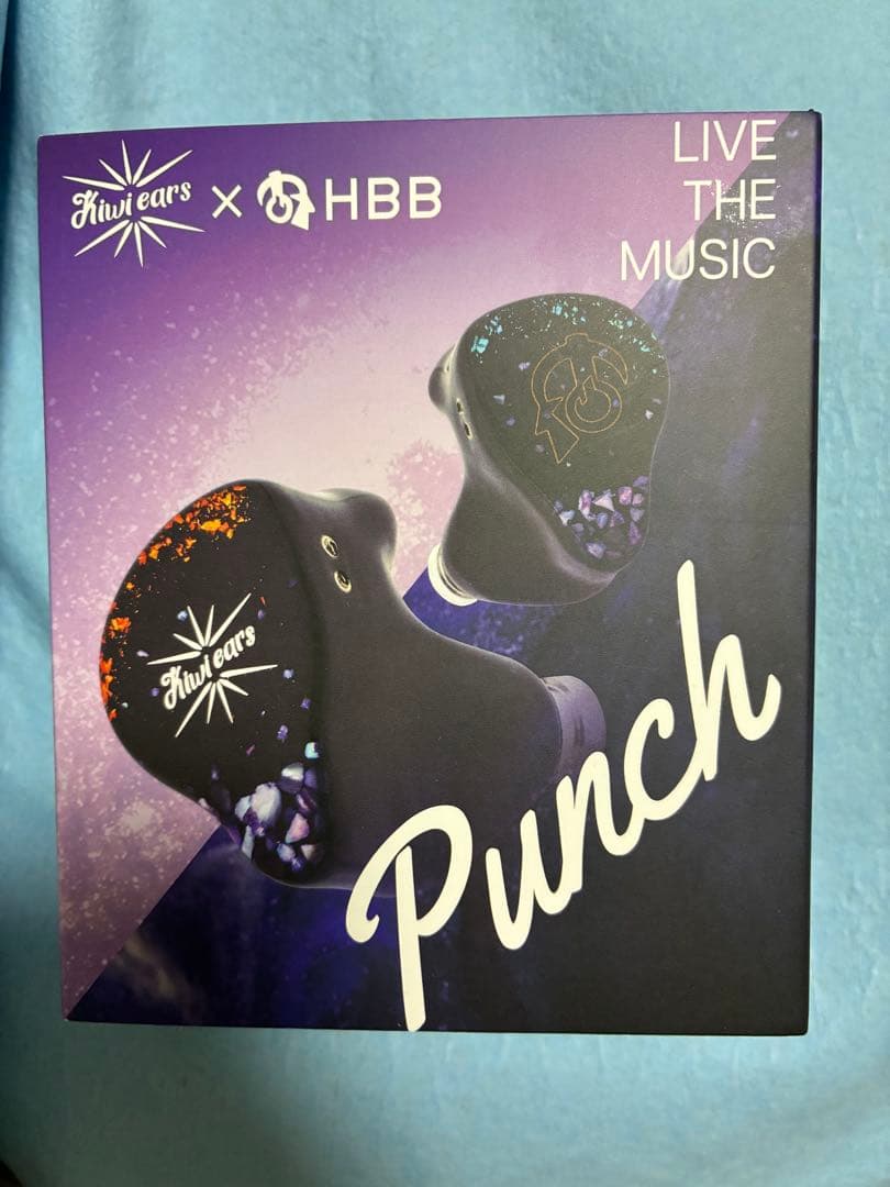 イヤホン Kiwi Ears x HBB Punch