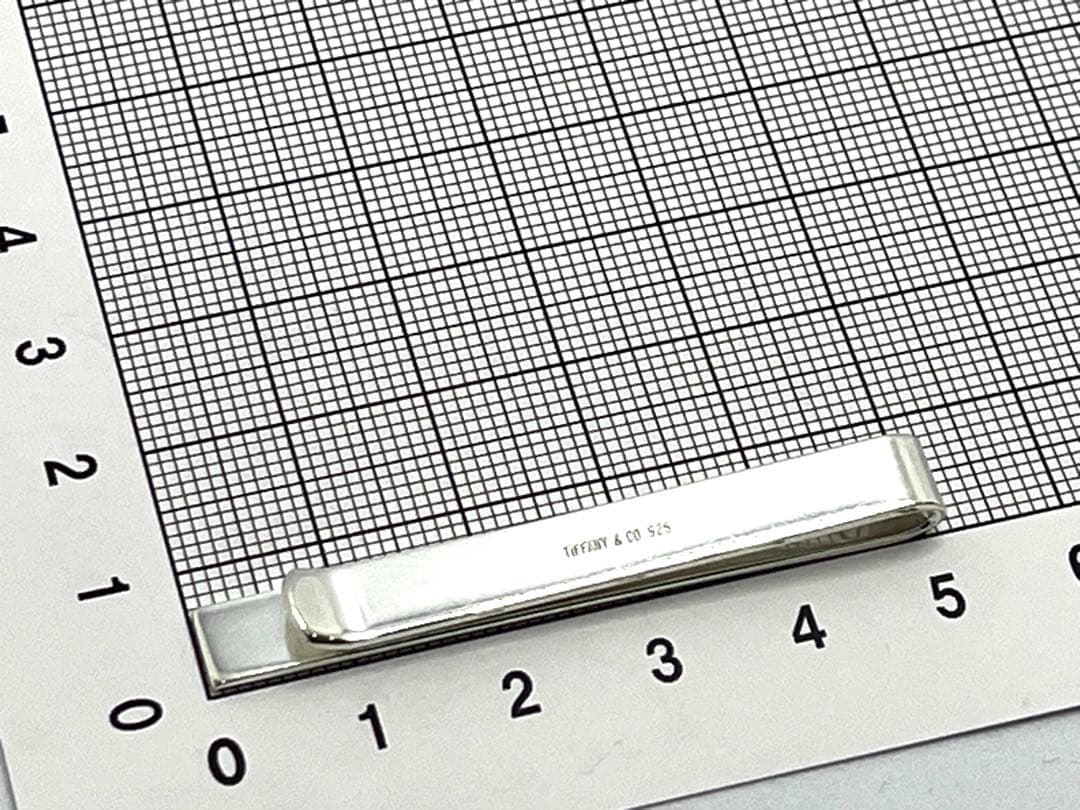 h812 ティファニー　エンジンターン　マネークリップ　シルバー　925