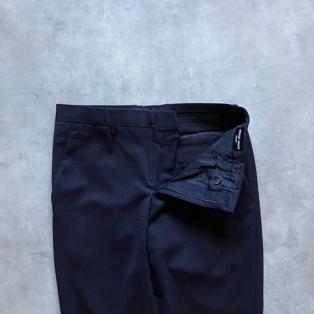 パンツ 00s giorgio armani straight wool slacks