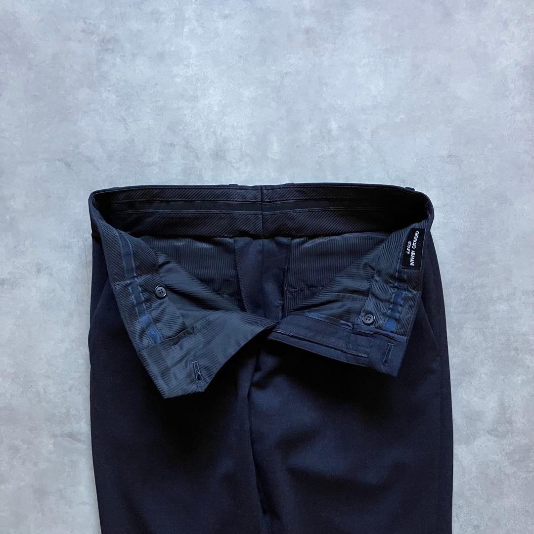 パンツ 00s giorgio armani straight wool slacks