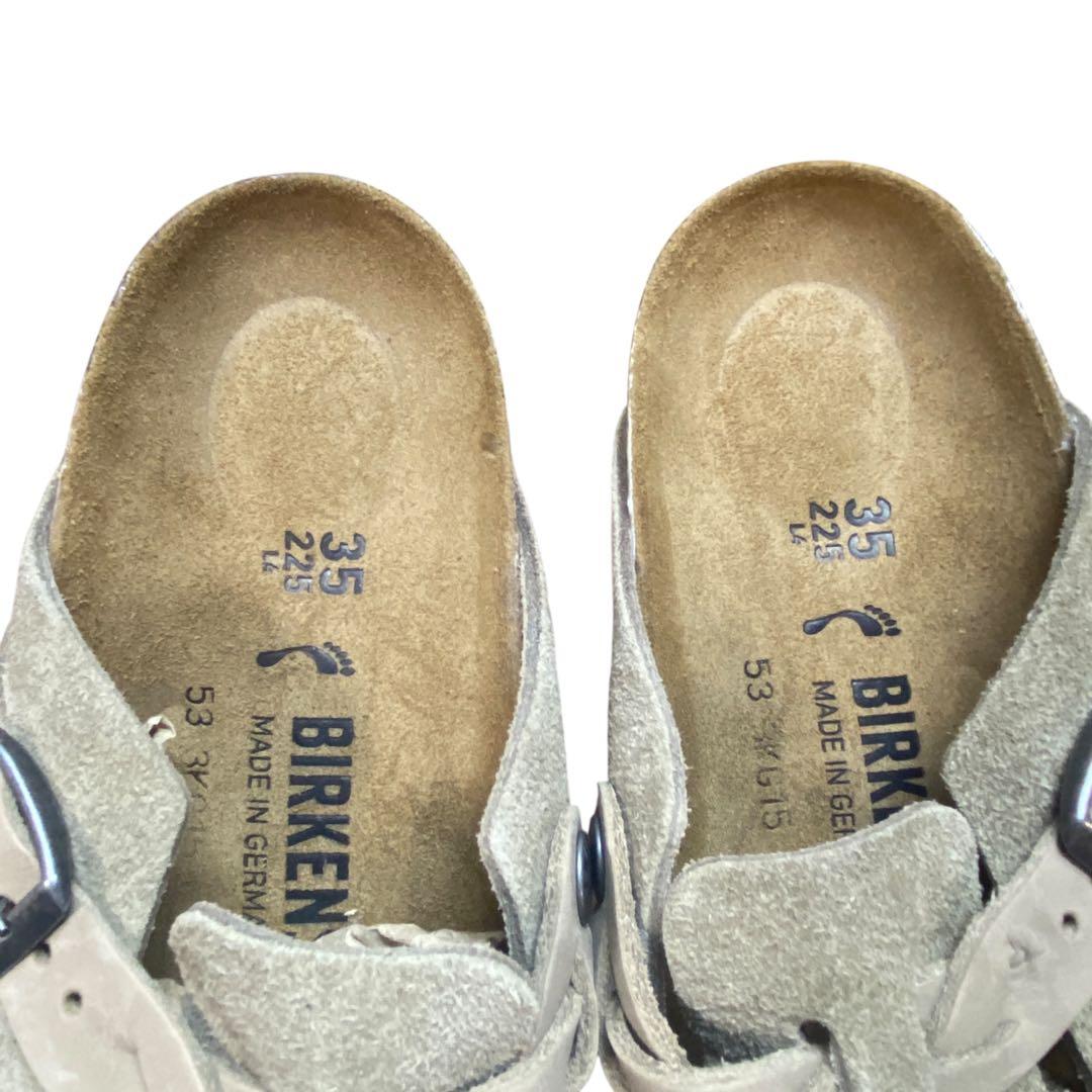 【希少レア】 ビルケンシュトック　22.5 35 ボストン 編みストラップ