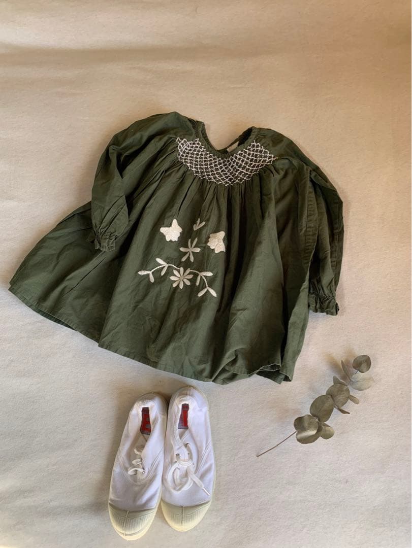 apolina kids ワンピース　Sサイズ　美品