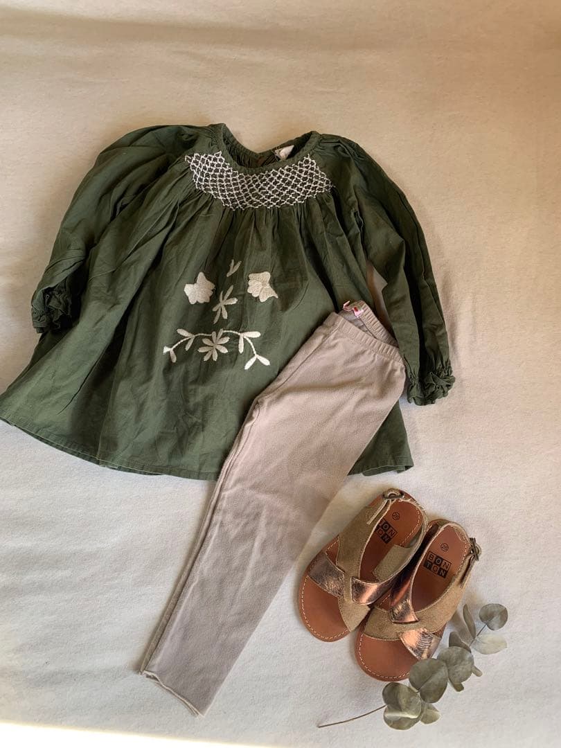 apolina kids ワンピース　Sサイズ　美品