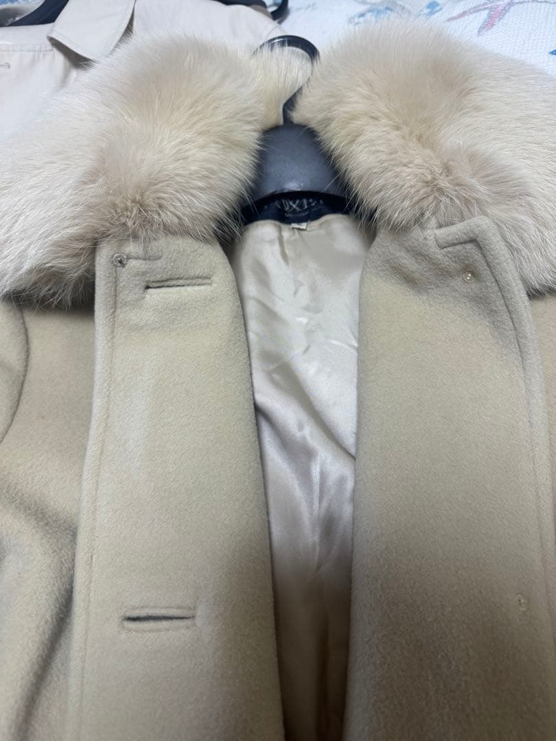 美品❗️FOXEY毛皮ファーコート 定価50万くらい