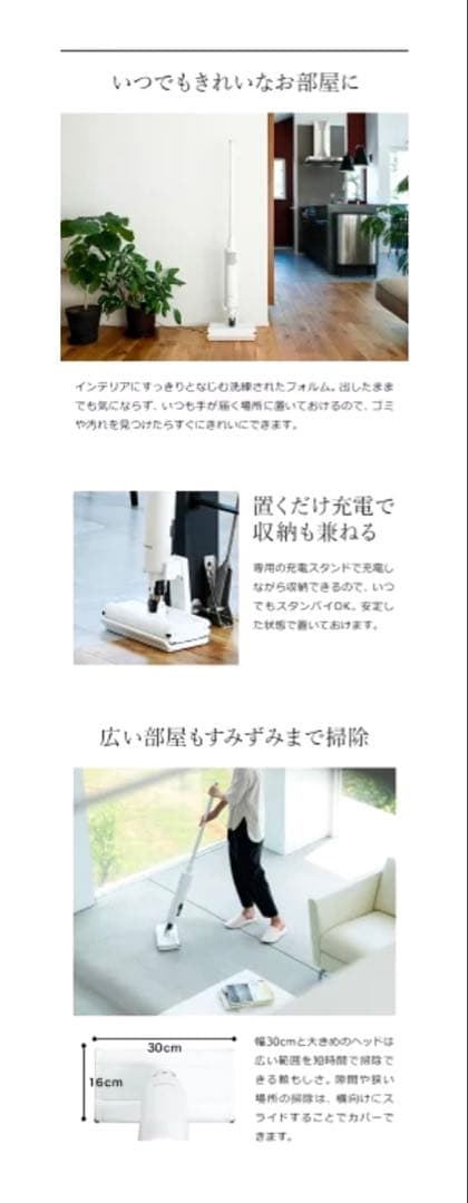 BALMUDA The Cleaner スティッククリーナー 【新品未使用品】