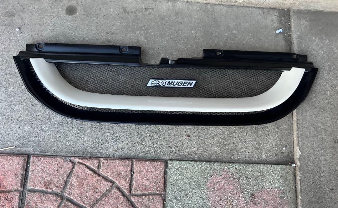 無限 MUGEN 純正 フロントグリル パールホワイト RB1／RB2 前後期