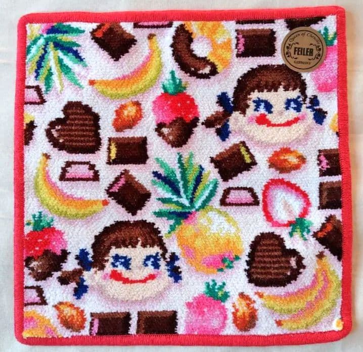 フェイラー ペコちゃん ペコアラモード ポーチ＆WEB限定ハンカチセット