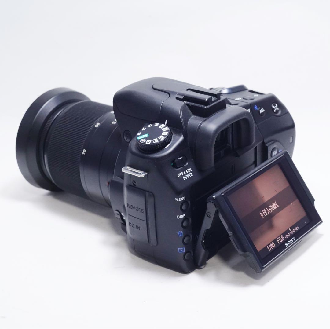 動作確認済 美品 SONY α350 DSLR-A350 18-70mm セット