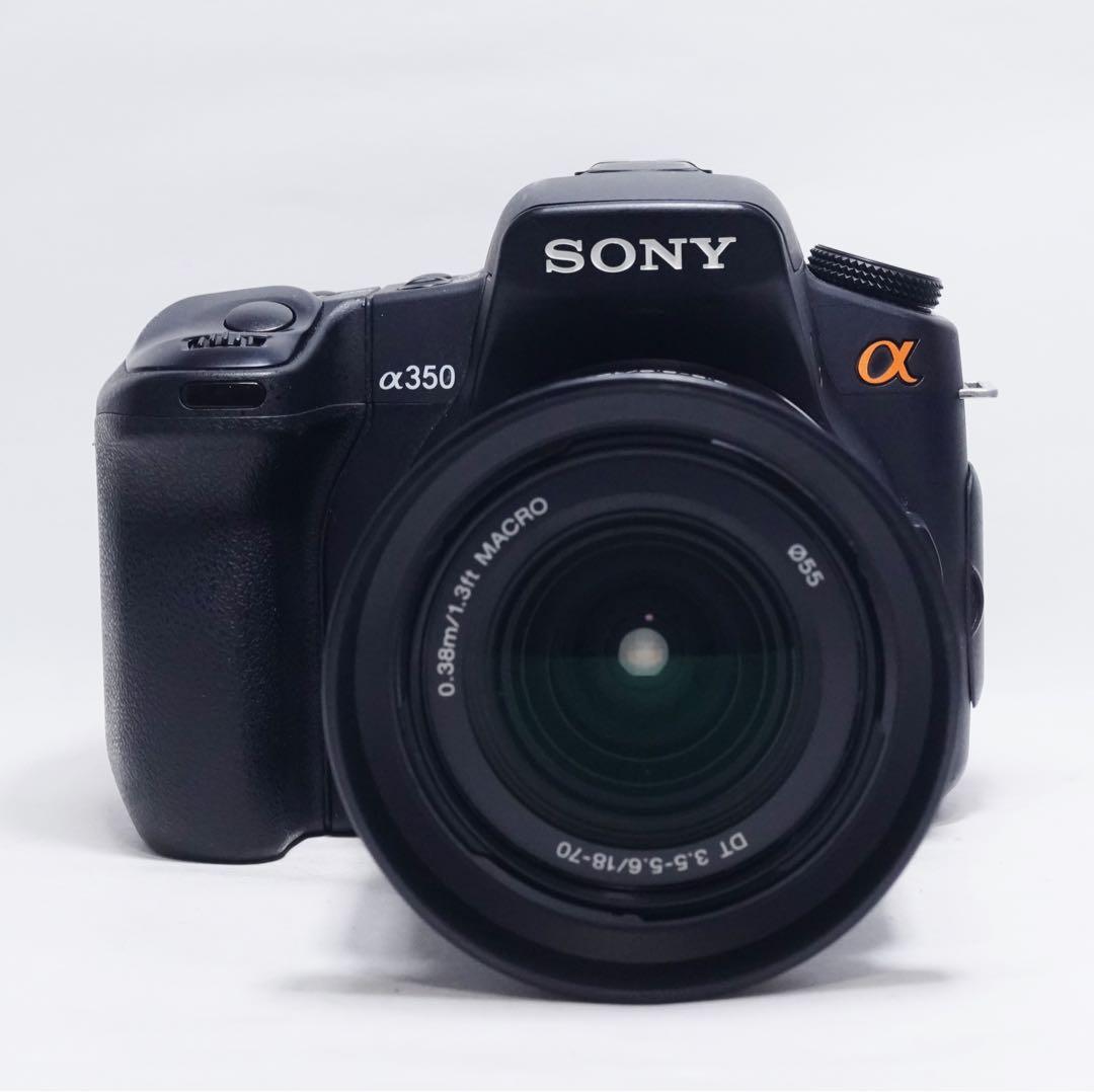 動作確認済 美品 SONY α350 DSLR-A350 18-70mm セット