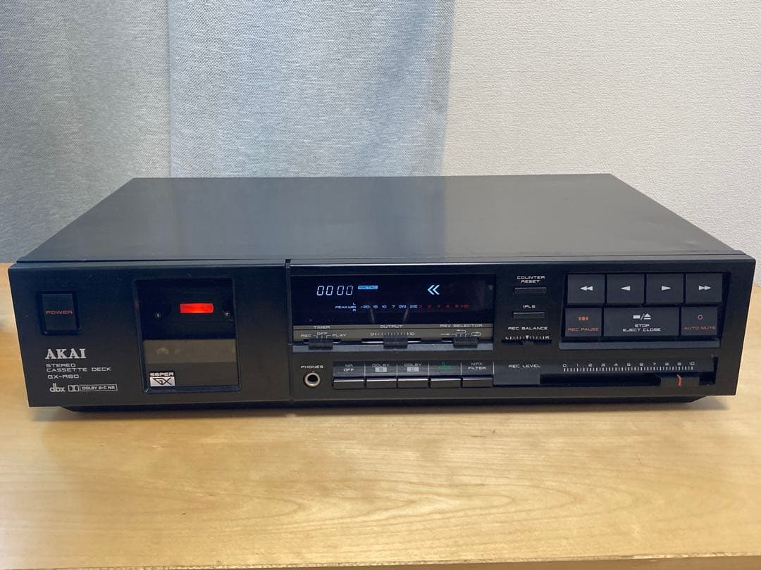 タクトスイッチ交換済み AKAI GX-R60