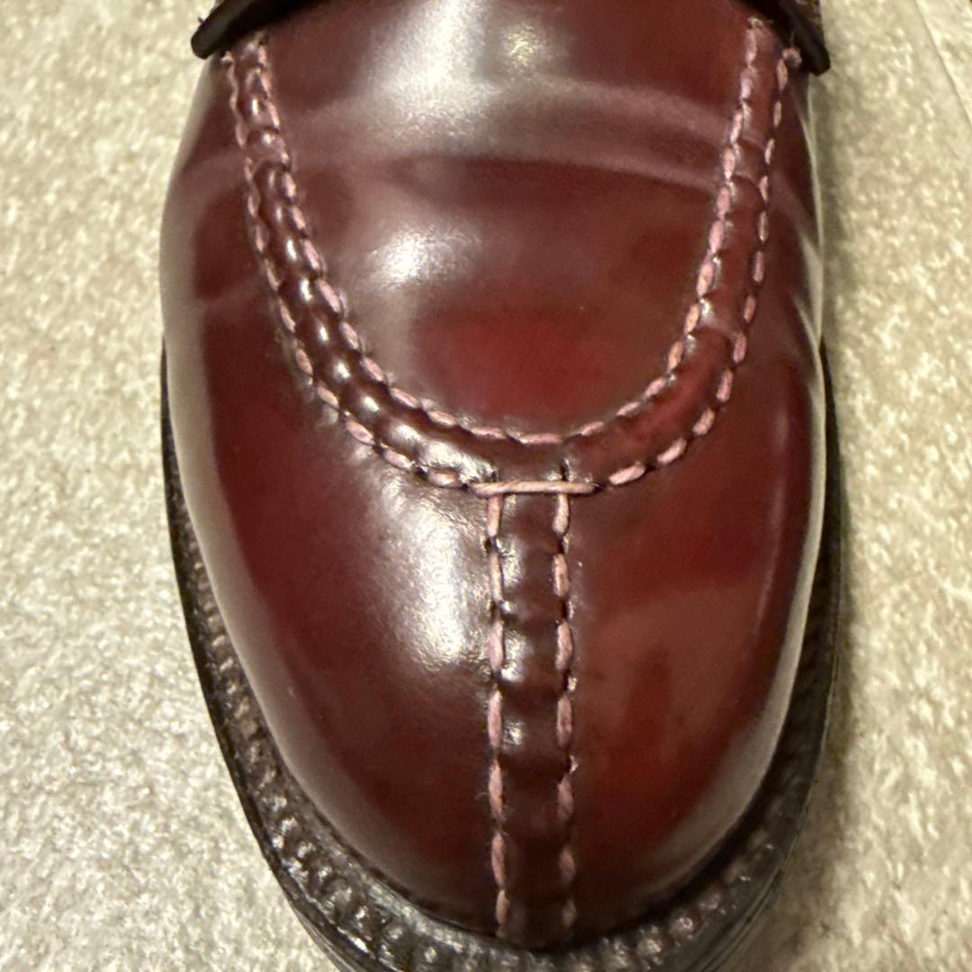 【美品】ALDEN コードバン バーガンディ Uチップ 2210 シューツリー付