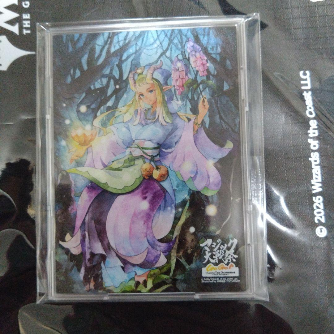 マジック大戦祭限定　MtG 花を手入れするもの　サプライ