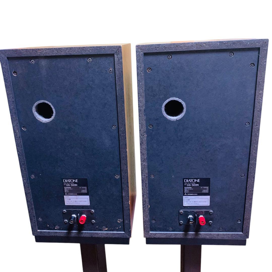 美品‼️DIATONE ダイアトーンDS-500Nスピーカースタンド付メンテ済み