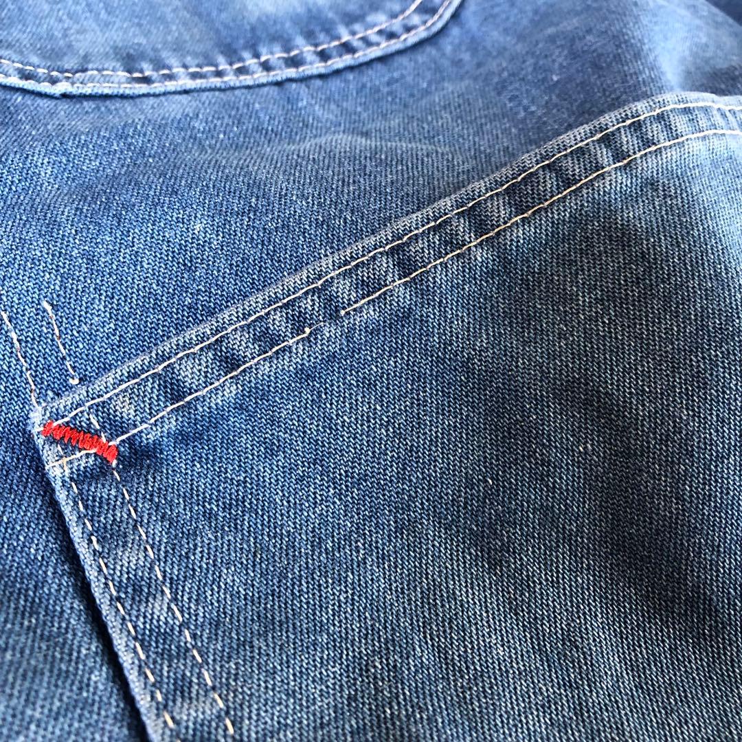 2XL相当 BIG MAC ビッグマック デニムカバーオール ブランケット