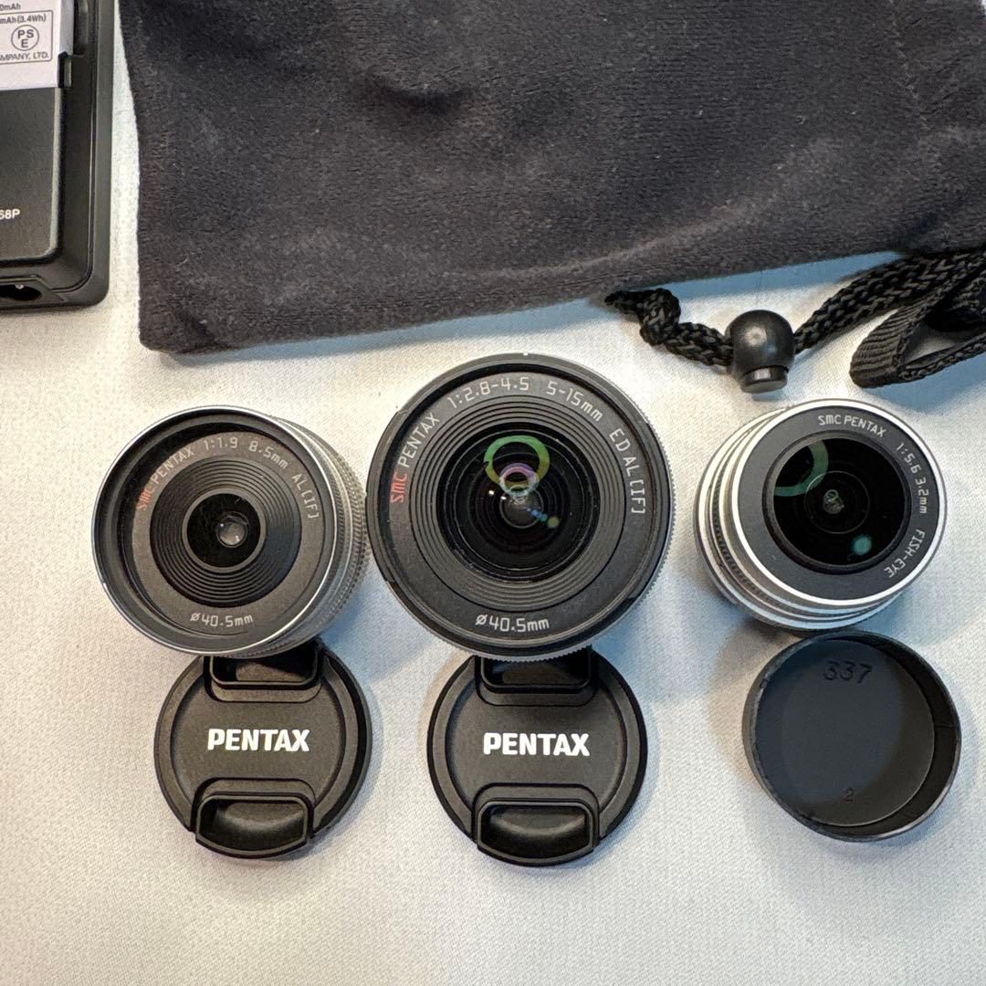 PENTAXQ10 ボディとレンズ ショット数422枚