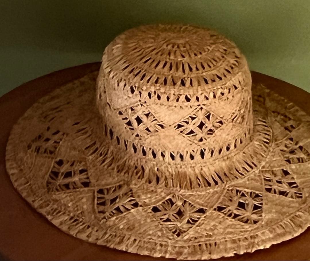 marihoja マリホジャ　Vintage Raffia Lace Hat
