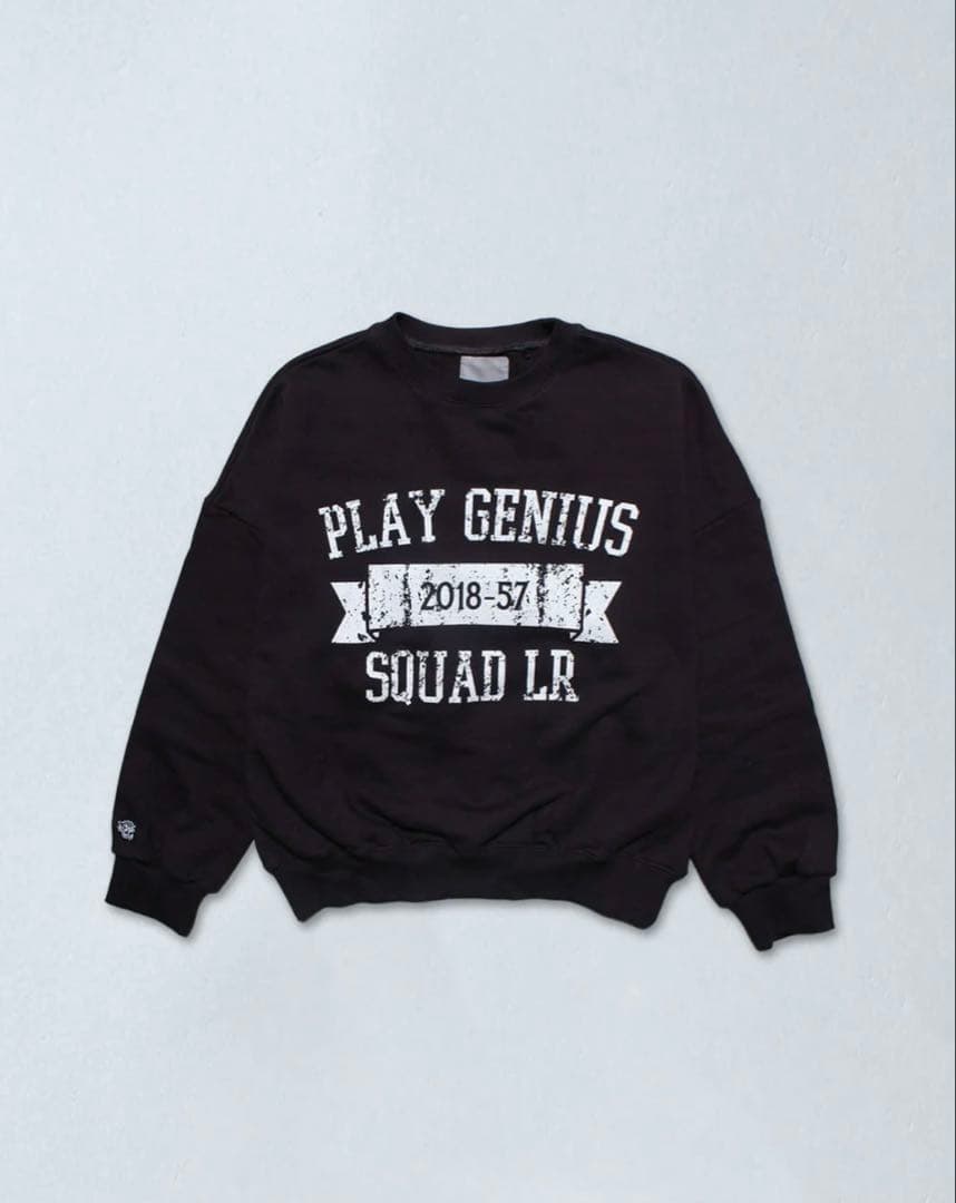 LIBEIRO カレッジロゴトレーナー