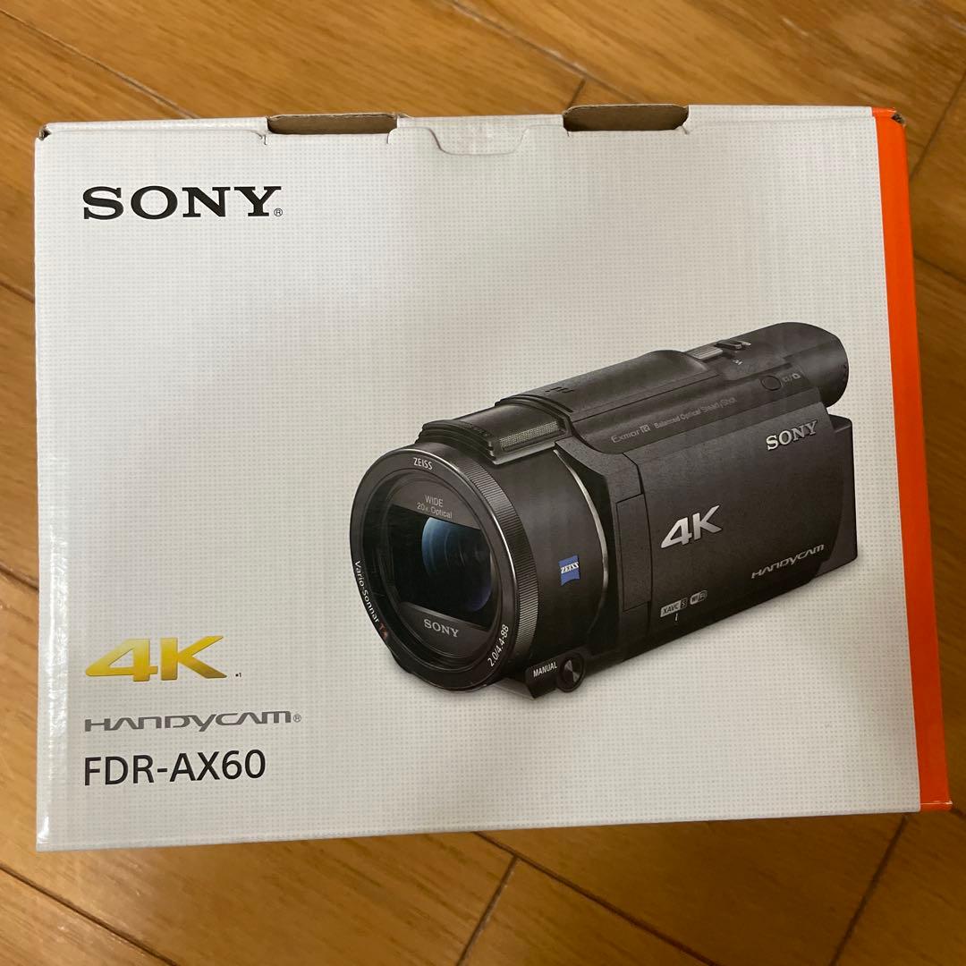 SONY FDR-AX60 5年間長期補償付き　ビデオカメラ 本体