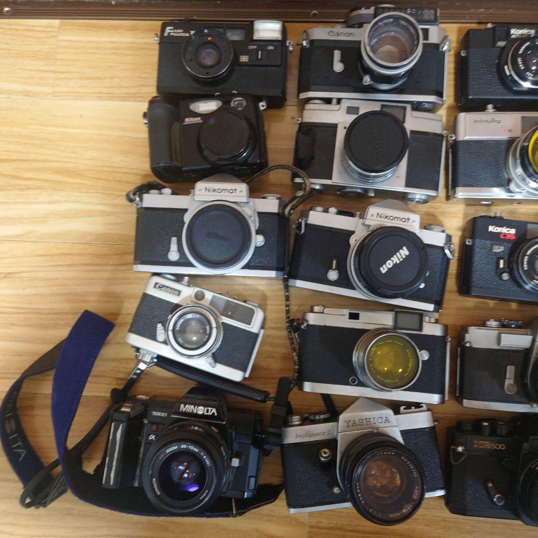 ★ジャンク★フィルムカメラセット Nikon Canon Minoltaなど